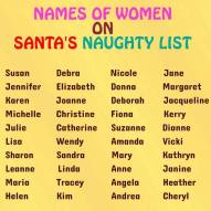 naughty list